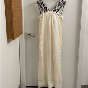 J Crew White Maxi Dress